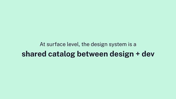 Design system presentation slide 5