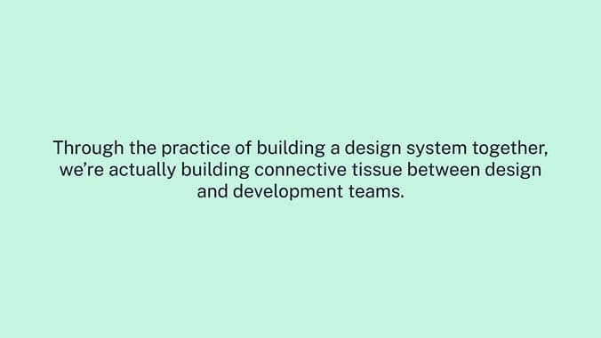 Design system presentation slide 6