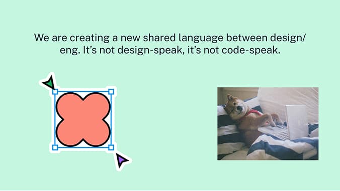Design system presentation slide 7